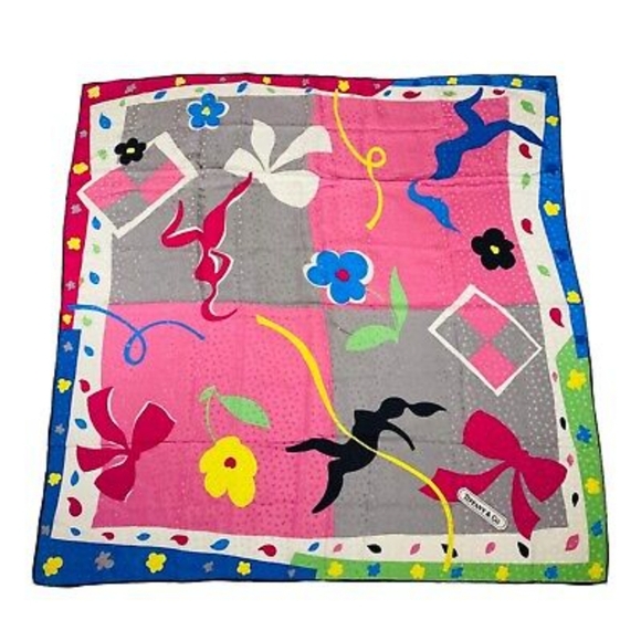 TIFFANY & CO. Silk Foulard Scarf - Picture 3 of 12